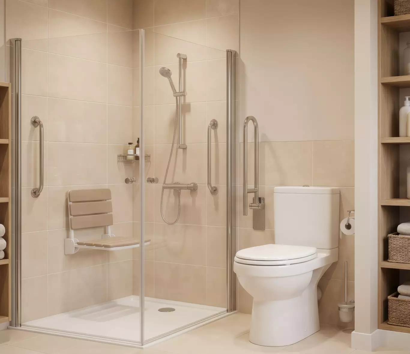 Salle de bain PMR à Mont-de-Marsan accessibilité et sécurité